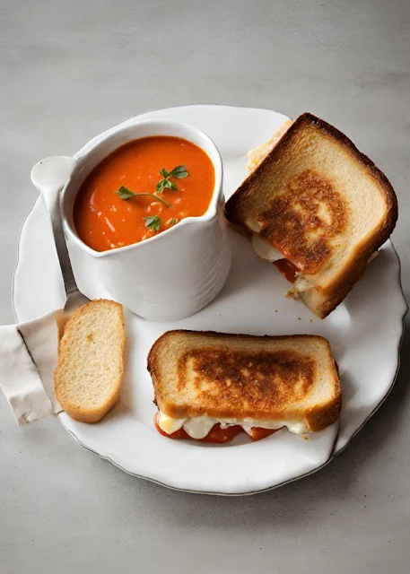 Tomato Soup and Grilled Cheese
