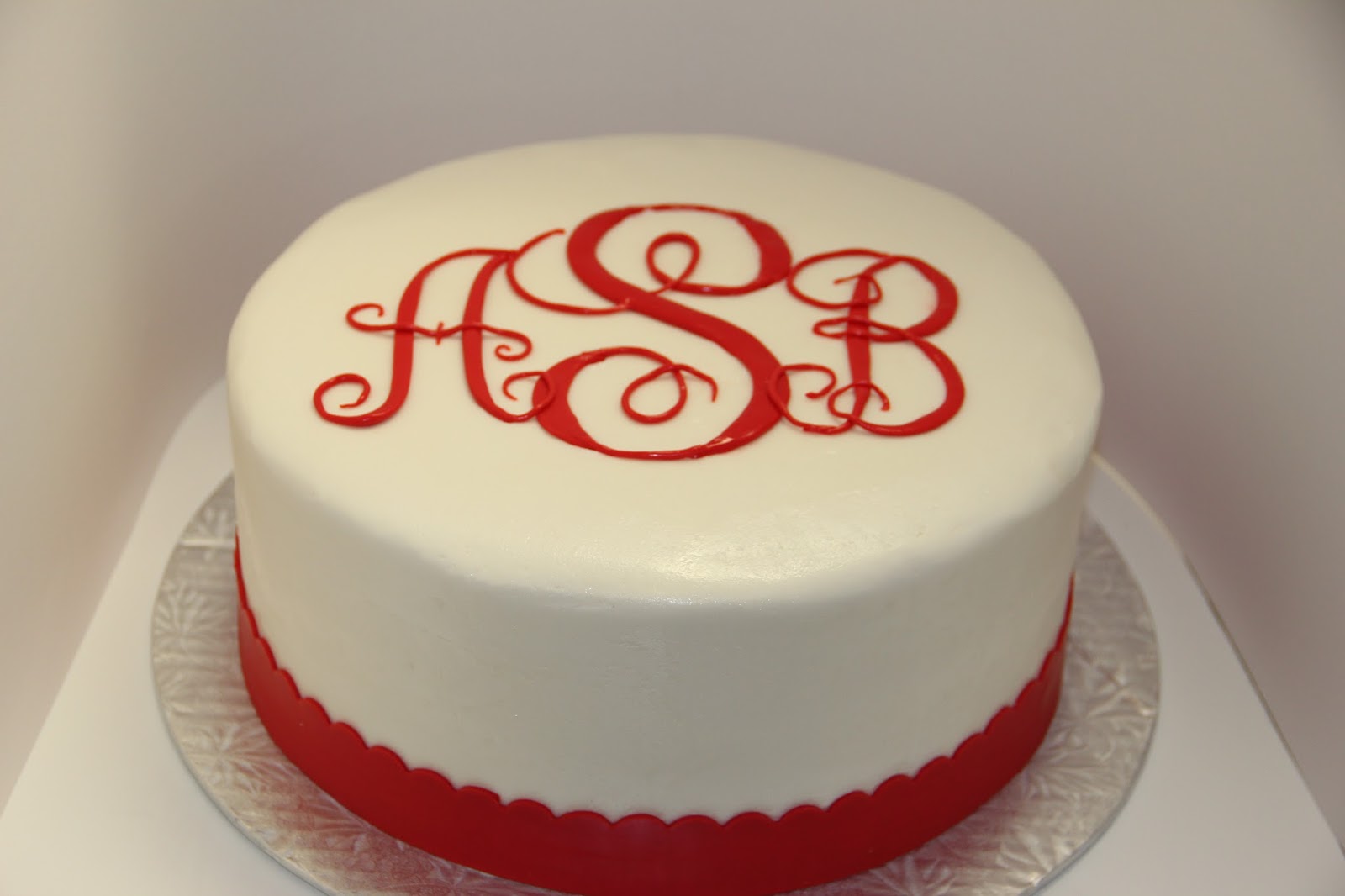 wedding cake delivery boxes This was a graduation cake for a future NC State student. The monogram 