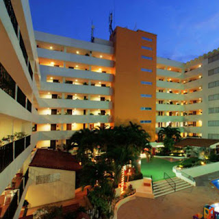 paquete de viaje a Puerto Vallarta en el hotel san marino vista  aérea 