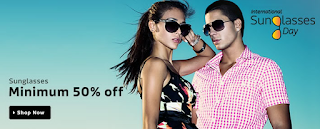 Sunglasses Minimum 50% Off