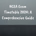 NCEA Exam Timetable 2024: A Comprehensive Guide