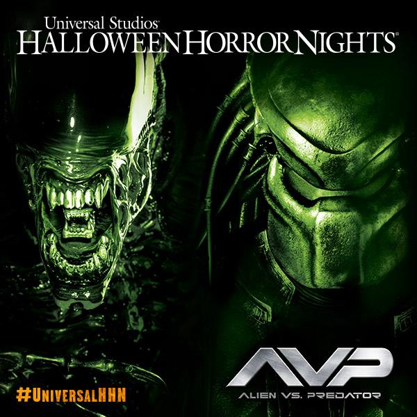 HHN Hollywood Alien vs Predator Poster