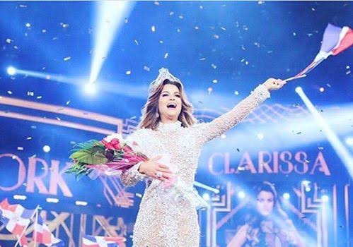 Dominicanos celebran histórico triunfo de Clarissa Molina en Nuestra Belleza Latina