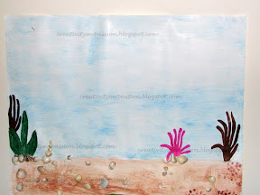 Preschool art - Underwater Scene