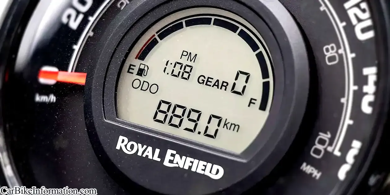 Royal Enfield Hunter 350 Console