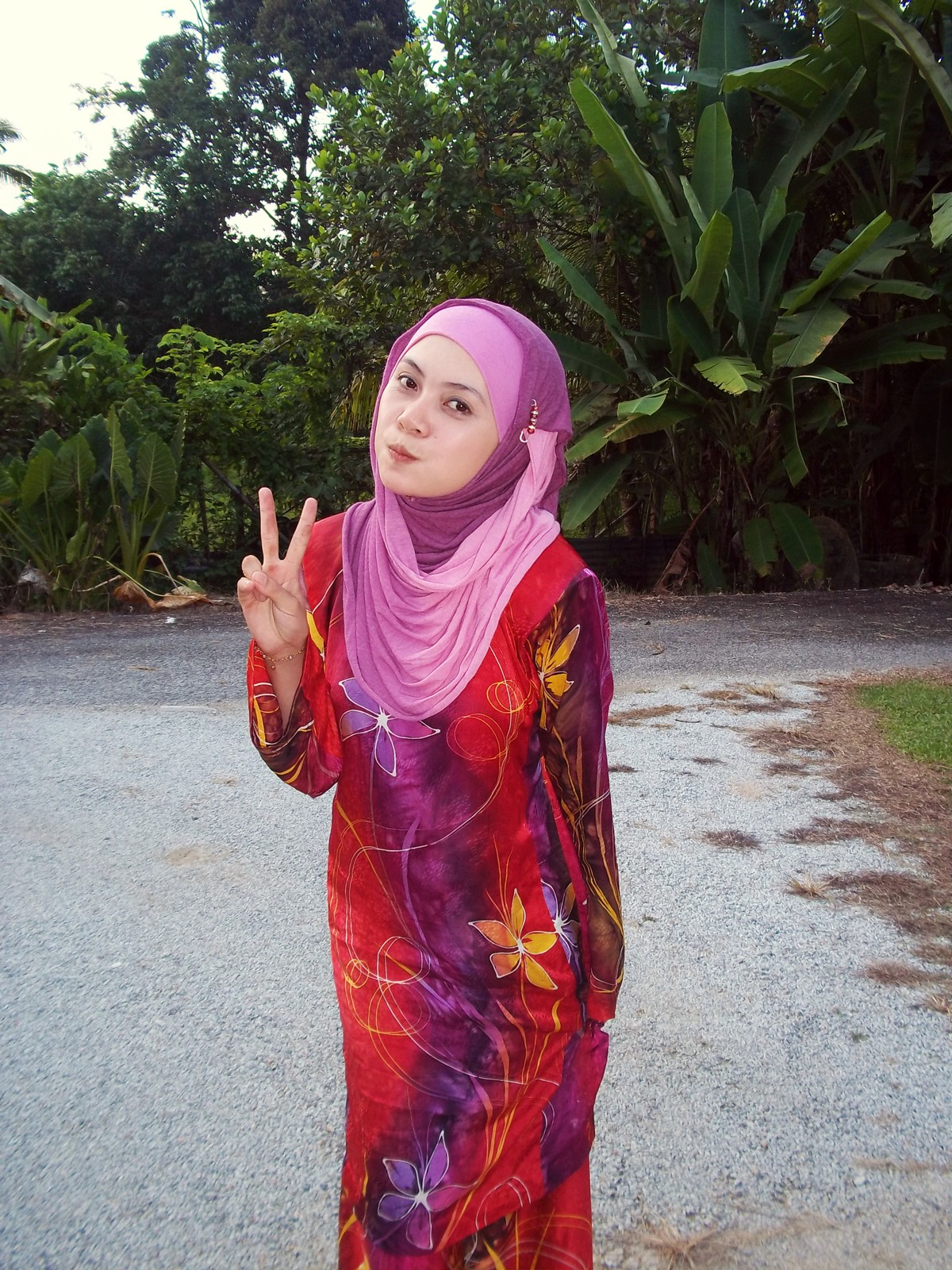 Malaysian Baju Kurung 296 by Aisa Malaysian Baju Kurung