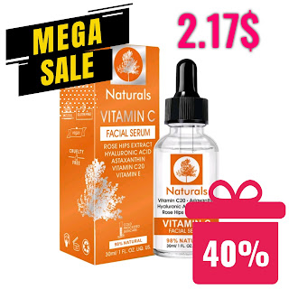 discount on Pure Skin Care Whitening Hyaluronic Acid Face Vitamin C Serum