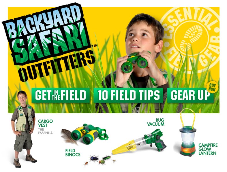 All Because Two People Fell In Love: Backyard Safari Outfitters {Toy Review}