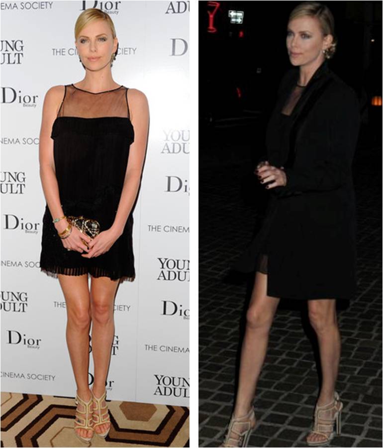 Charlize Theron in Dior. Again. Still Stunning.