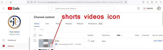 Youtube Short Video Icon