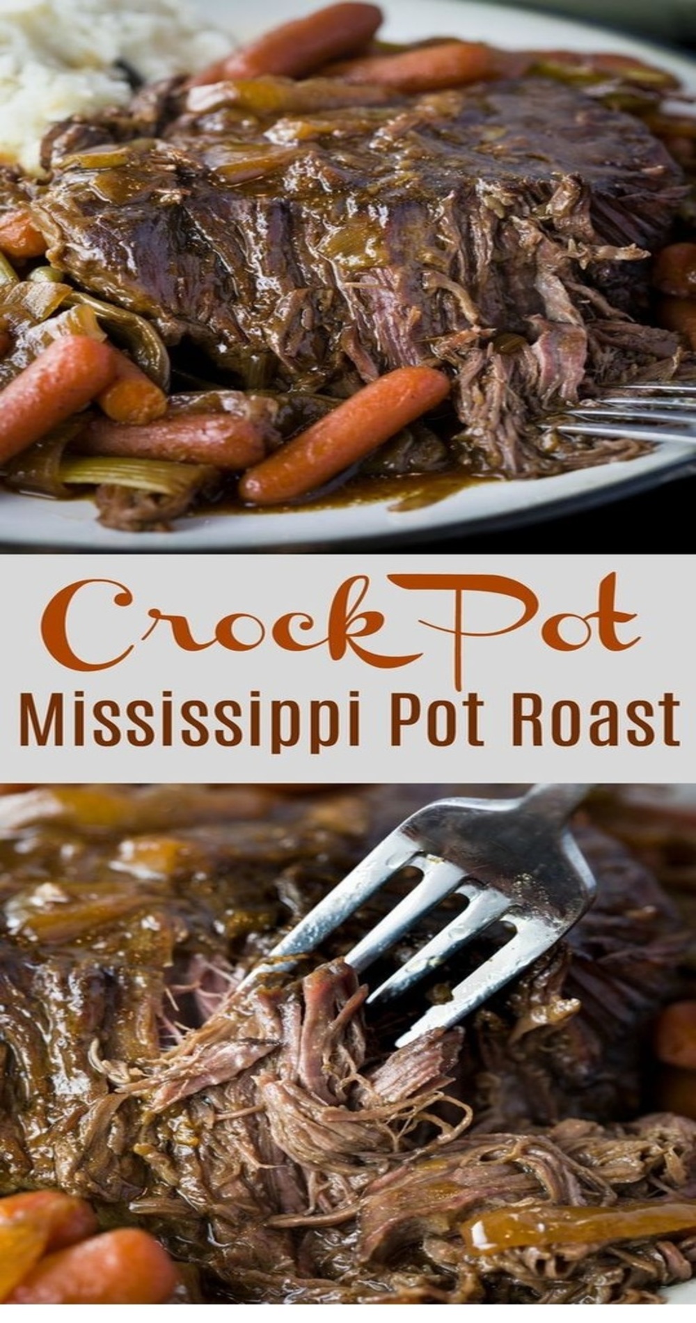 Crock Pot Mississippi Pot Roast