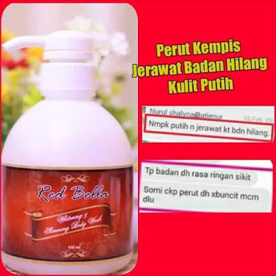 RED BELLA BODY WASH SLIMMING 