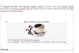 20 Contoh procedure text beserta artinya