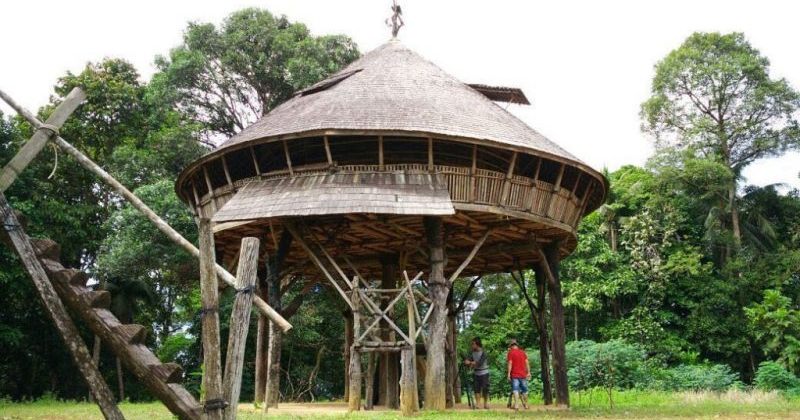 Rumah Adat Kalimantan Barat Lengkap Gambar dan Keterangannya