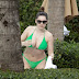 Kelly Brook Twitpic and other Holiday Snaps