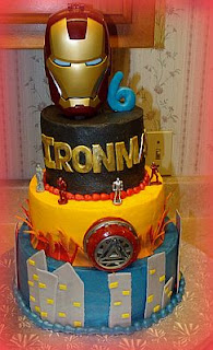 Tortas Iron Man, parte 3