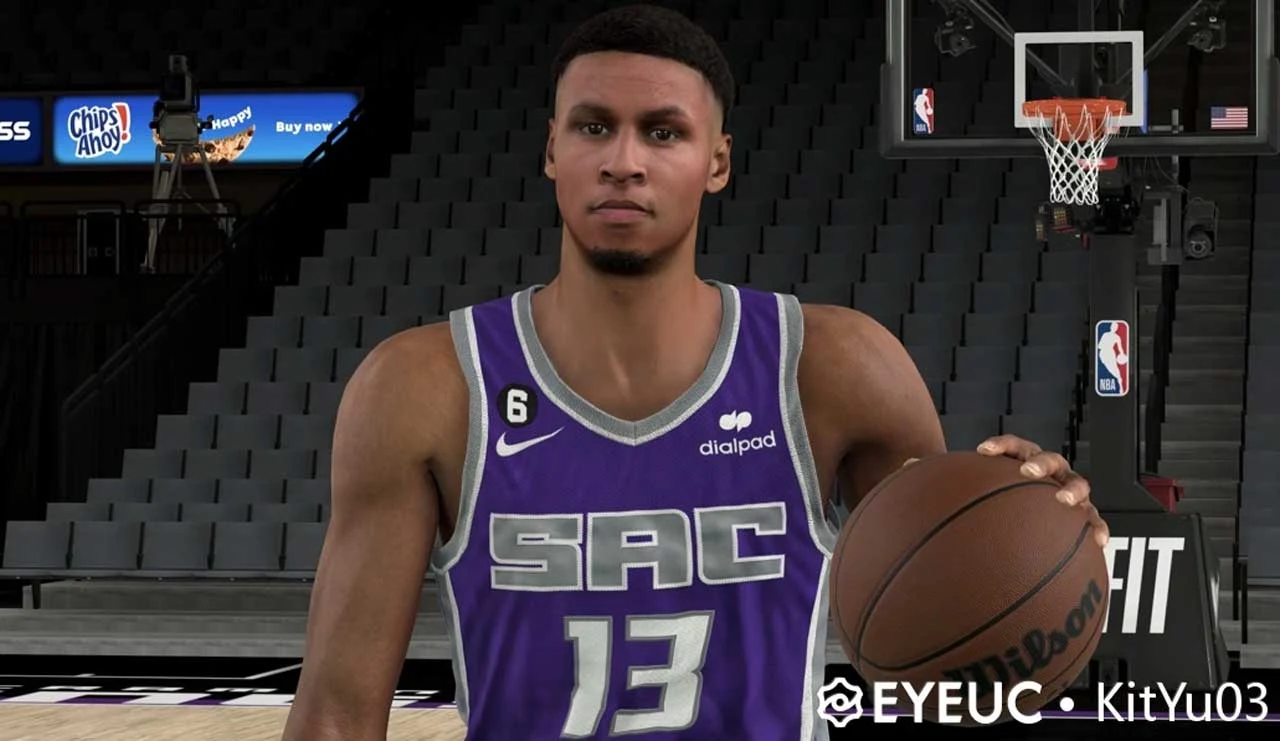 NBA 2K23 Keegan Murray Cyberface & Body Update