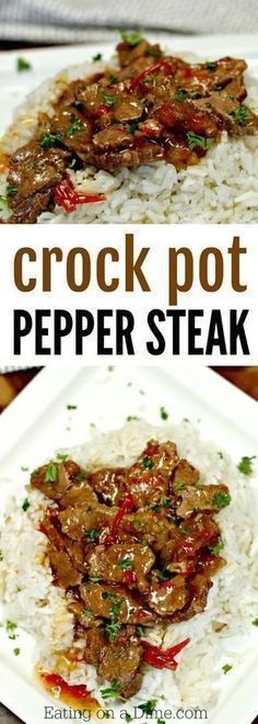 Crockpot Pepper Steak Recipe