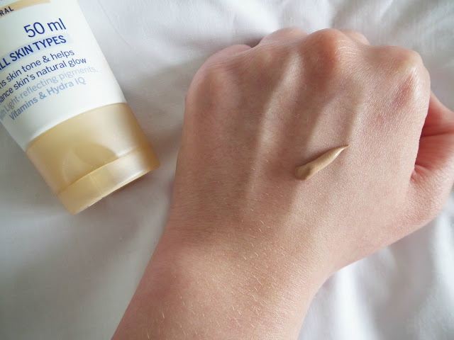 Products I've Loved This Month Nivea Day Cream Tinted Moisturiser Swatch