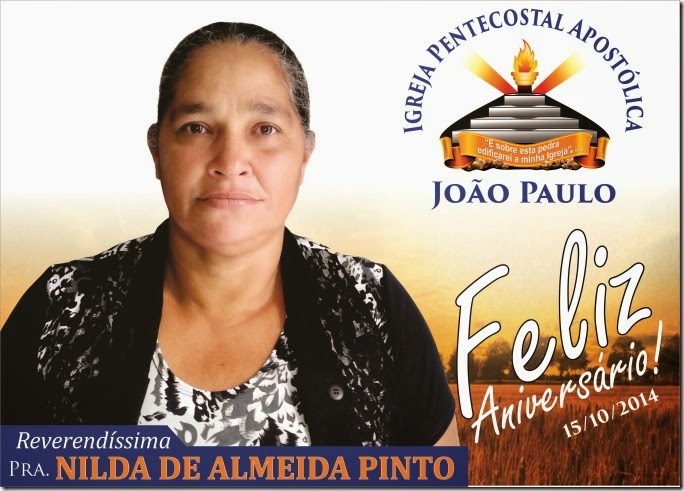 Aniversário do Pra. Nilda Pinto