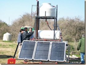 colector solar pilar