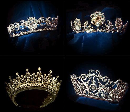 Royal Tiaras of Ladies