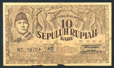 Kumpulan Uang Rupiah Indonesia Jaman Dulu