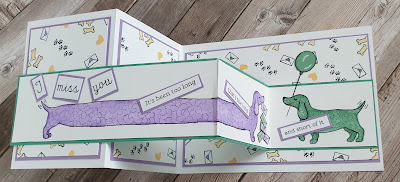 Fun fold easy hot fog Stampin up