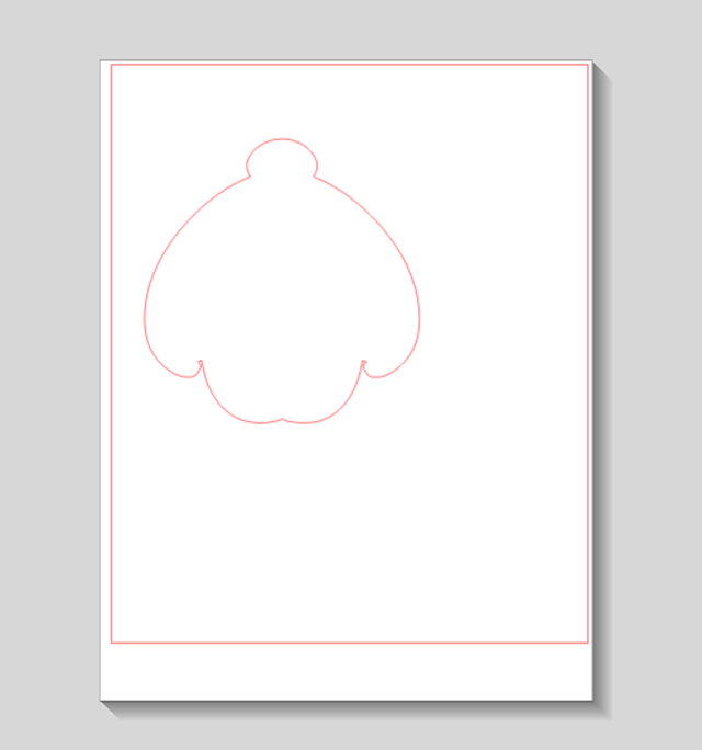 baymax die cut