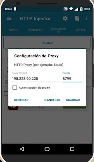 sever Http Injector vpn internet gratis android