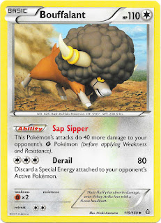 Bouffalant Primal Clash Pokemon Card