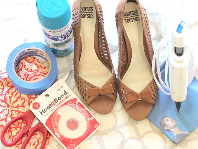 Try-it Tuesday: How to Spray Paint Shoes | M is for Mama