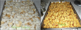 bread prep for stovetop stuffing