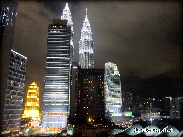 The view from Cedar On 15 Impiana KLCC 