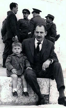 Con mi padre en los toros 001