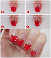 apple nail tutorial