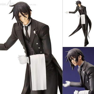 Figura Sebastian Michaelis mensHdge technical statue No.19 Kuroshitsuji Book of Circus