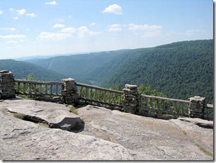 Coopers Rock overlook