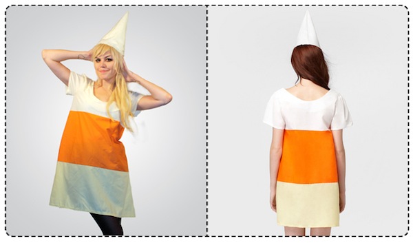 fred flare candy corn costume