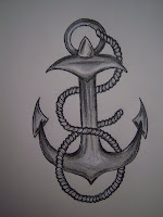 Tribal Anchor Tattoo