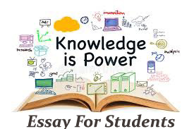 knowledge is power essay in english for students