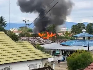 Satu Petugas BPK Gugur Dalam Tugas saat Padamkan Kebakaran di Barabai