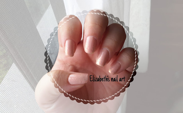 Diseño nail art color nude