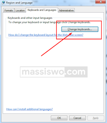 Mengubah Keyboard Arab Di Komputer 