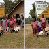 Photo Of Pupils Receiving Goats For Coming First In Their Respective Classes In Anambra State Has People Talking