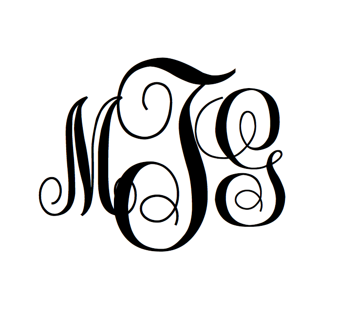 Download MonogramsByM: Free Monogram Font