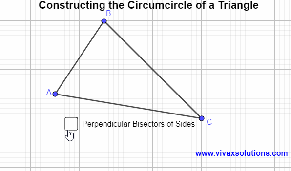 Circumcircle construction
