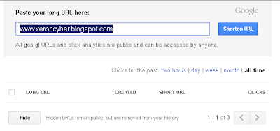 Cara Mudah Menyingkat URL dengan Goo.gl