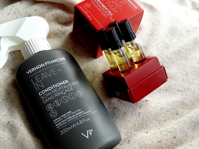 Vernon Francois Overnight Repair Treatment Oils and Leave In Conditioner