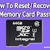 How To Unlock any Memory Card Password (latest method)